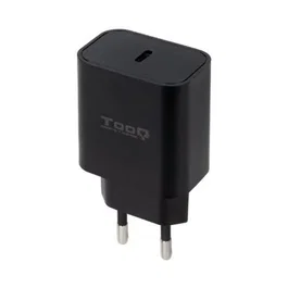 Tooq Cargador de Pared USB-C PD 20W TQWC-PDUSBC20B Negro